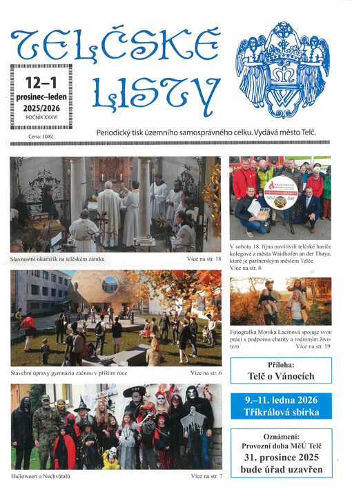 Telčské listy : list městského úřadu pro občany Telčska