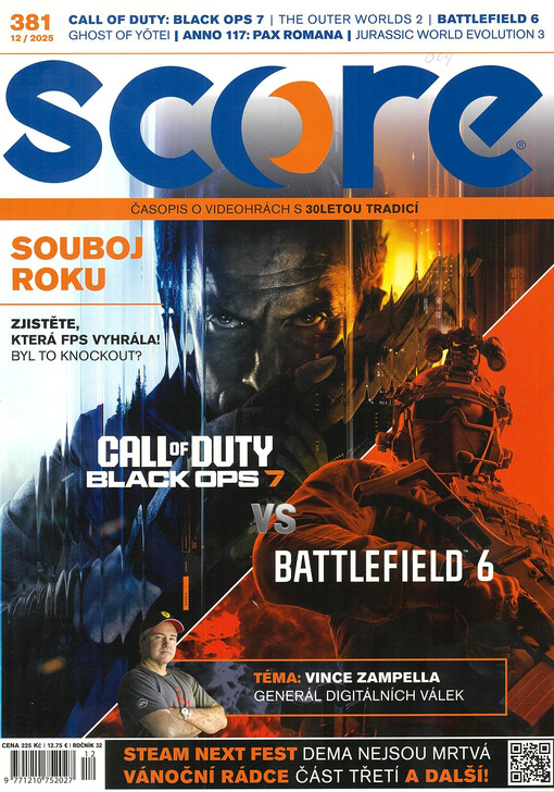 Score : magazín počítačových her