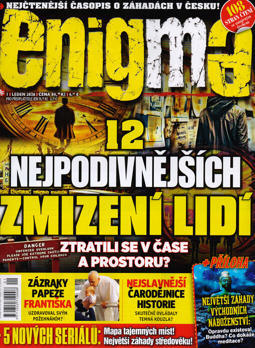 Enigma : záhadné události - tajná společenství - nevysvětlitelné úkazy - paranormální jevy - konspirační teorie