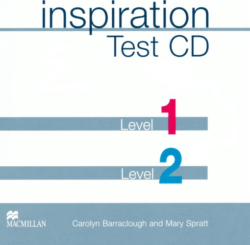 Inspiration 1 a 2 Test CD - Barraclough et al