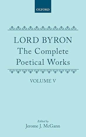 The complete poetical works.Vol. 5,Don Juan