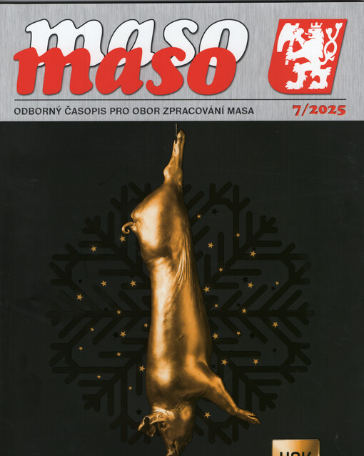 Maso : odborný časopis pro výrobce, zpracovatele a prodejce masa a masných výrobků