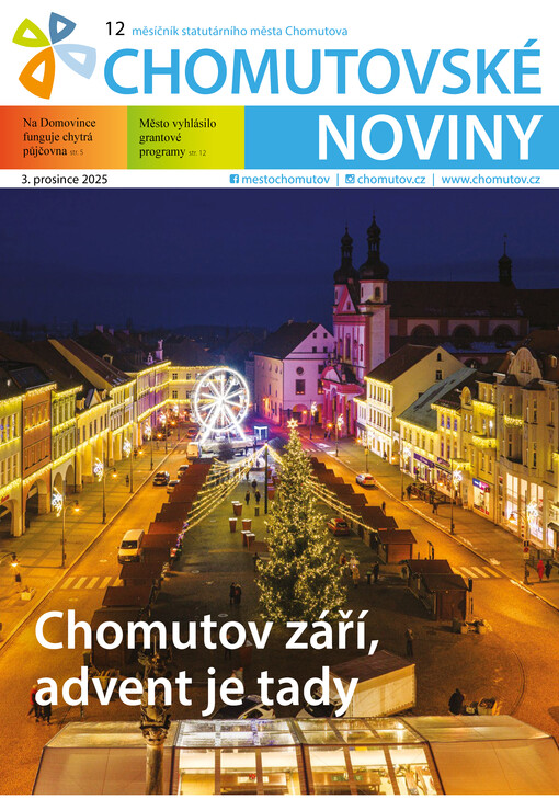 Chomutovské noviny : měsíčník města Chomutova