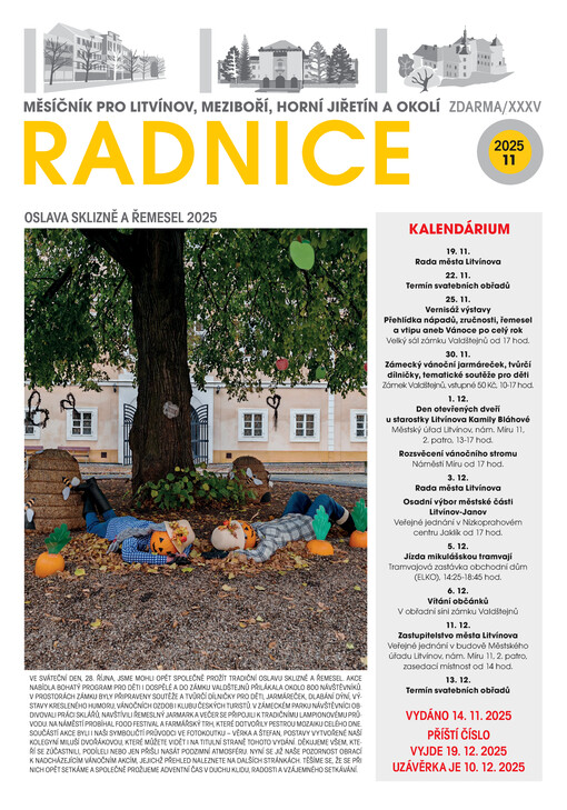 Radnice : čtrnáctideník pro Litvínov, Meziboří, Lom a okolí