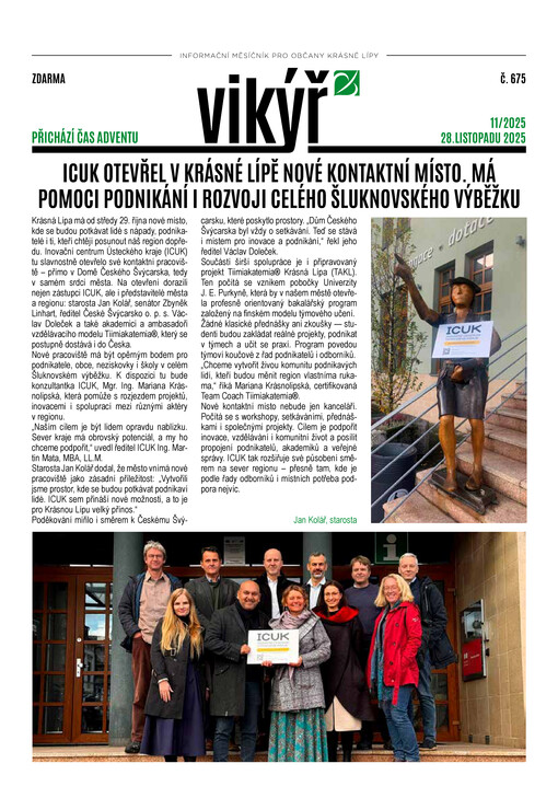 Vikýř : krásnolipský půlměsíčník