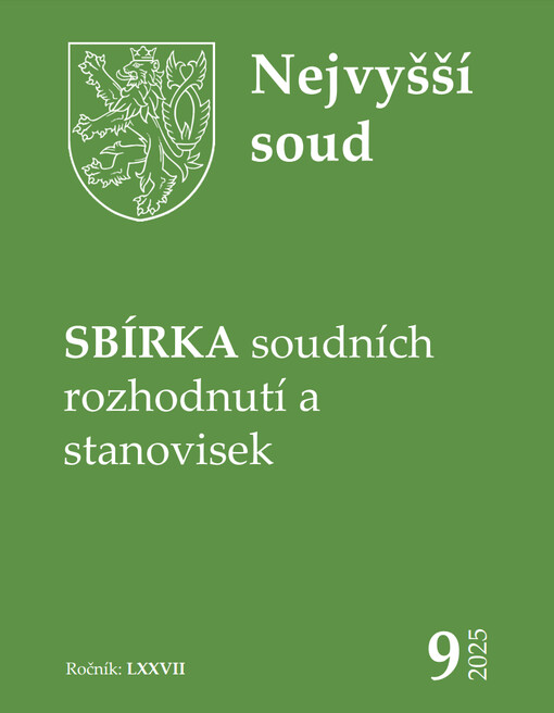 Sbírka soudních rozhodnutí a stanovisek