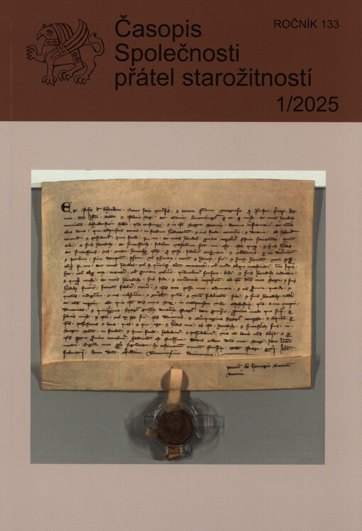 Časopis Společnosti přátel starožitností : recenzovaný časopis pro historickou vlastivědu a národní kulturní dědictví