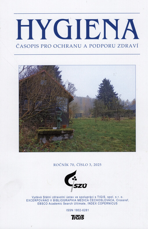 Hygiena : časopis pro ochranu a podporu zdraví