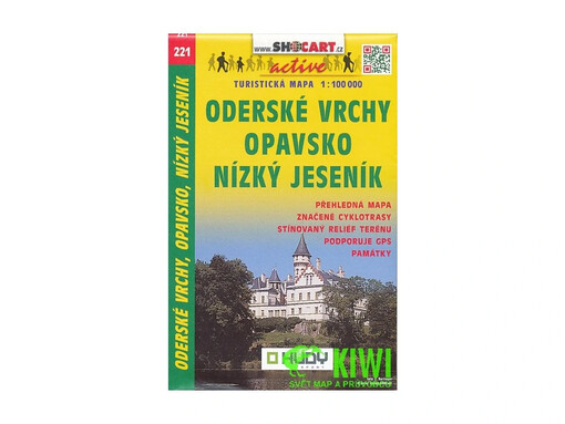 Opavsko, Oderské vrchy, Nízký Jeseník :turistická mapa 1:100 000