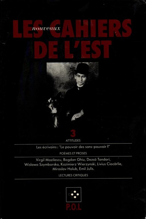 Les nouveaux cahiers de l'Est.