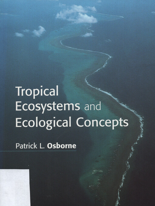 Tropical ecosystems and ecological concepts