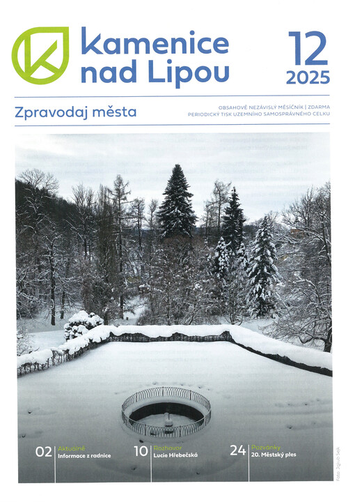 Zpravodaj města Kamenice nad Lipou :obsahově nezávislý měsíčník