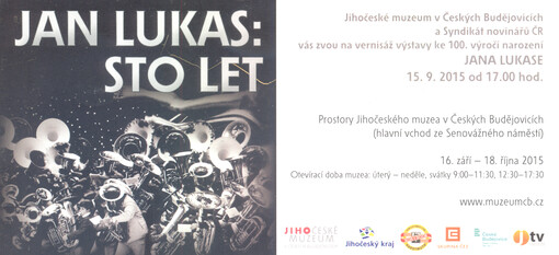 Jan Lukas : sto let