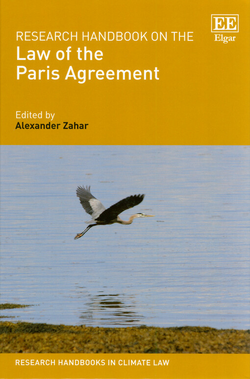 Research handbook on the law of the Paris Agreement