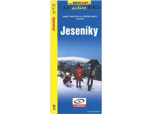 Jeseníkyzimní turistická mapa 1:50 000 : lyžařské trasy, sjezdové areály