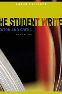 The student writer :editor and critic