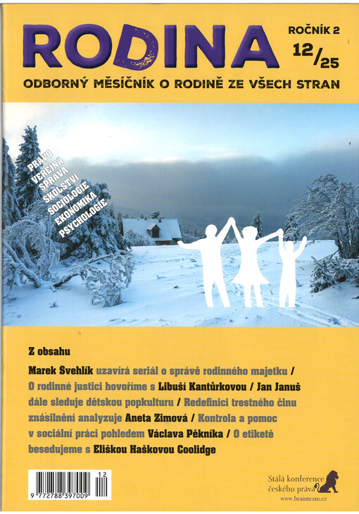 Rodina : odborný měsíčník o rodině ze všech stran