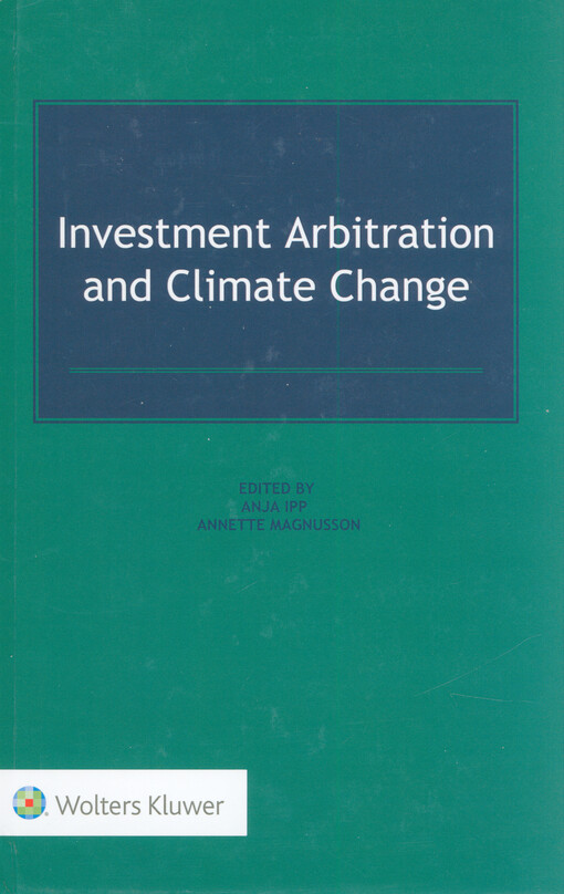 Investment arbitration and climate change