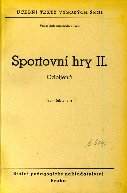 Sportovní hry II : odbíjená