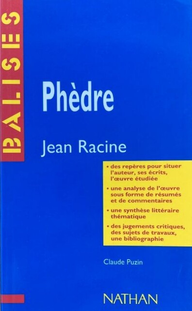 Balises: Racine: Phedre (French Edition)