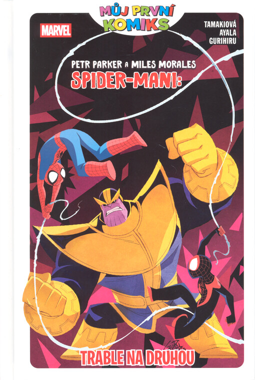 Petr Parker a Miles Morales Spider-Mani. Trable na druhou