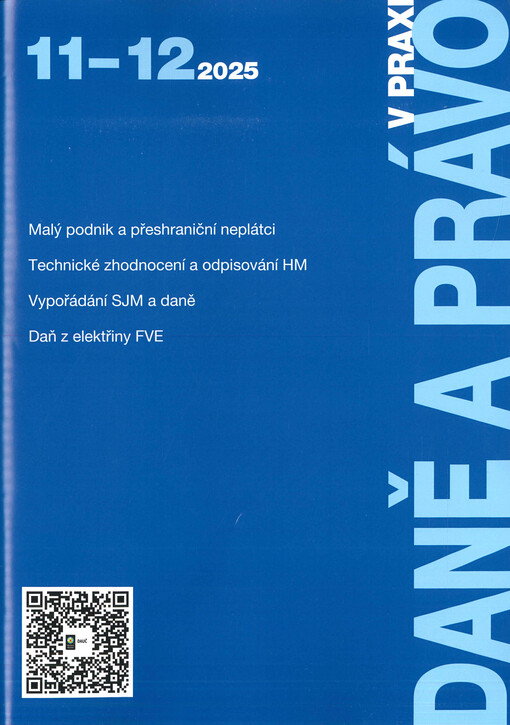 Daně a právo v praxi : měsíčník informací z oblasti daní, práva a financí