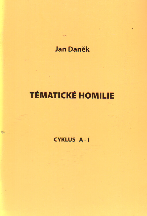Tématické homilie