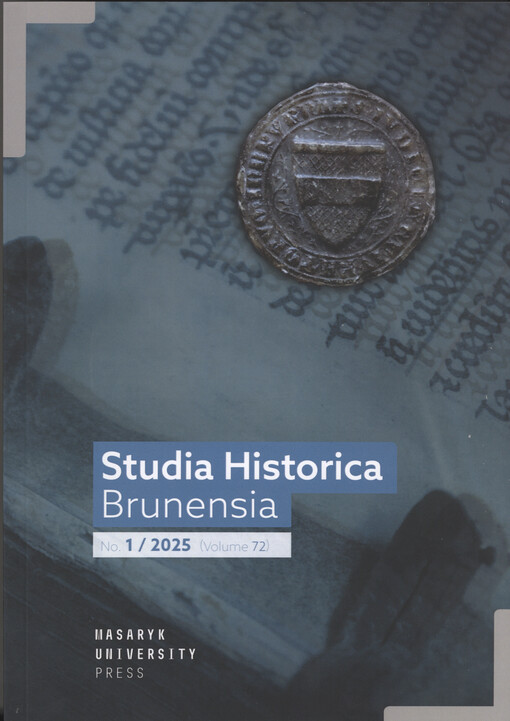 Studia historica Brunensia