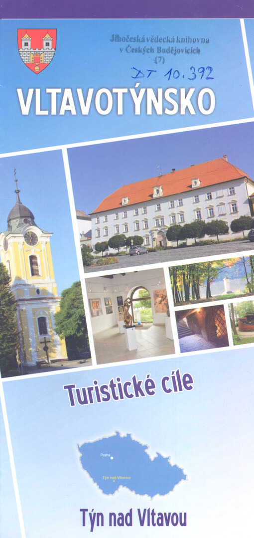 Vltavotýnsko : turistické cíle ; Týn nad Vltavou