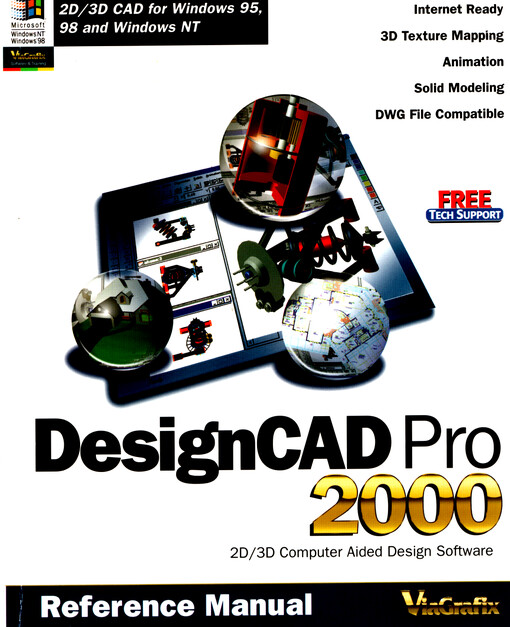 DesignCAD Pro 2000 : reference manual