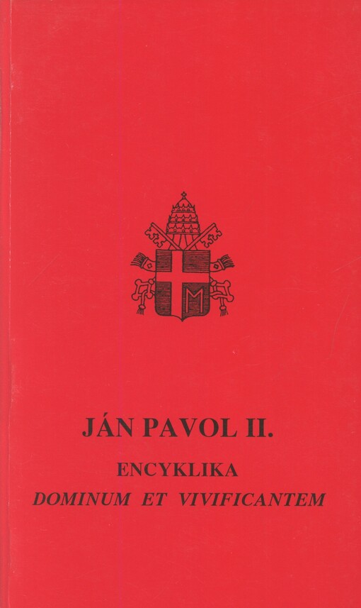 Encyklika dominum et vivificantem