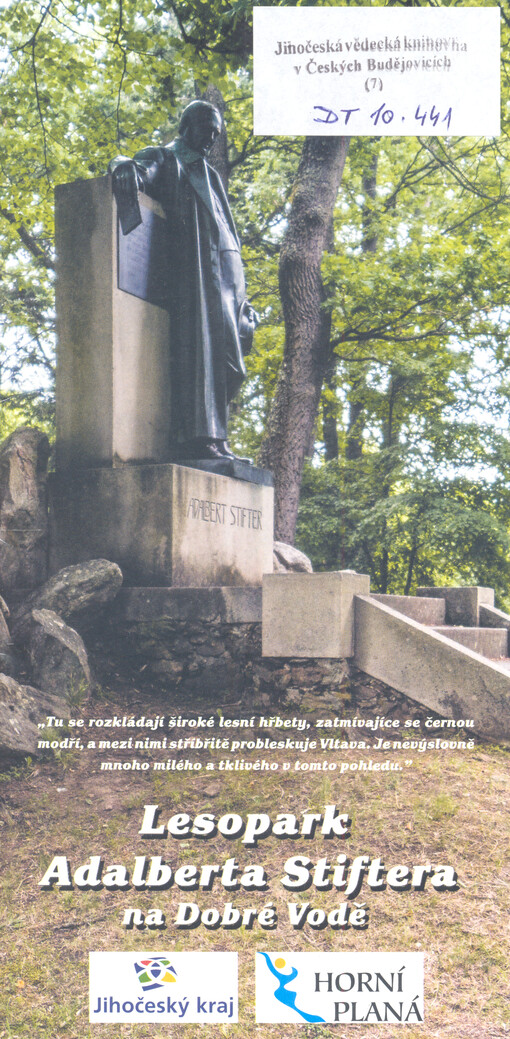 Lesopark Adalberta Stiftera na Dobré Vodě