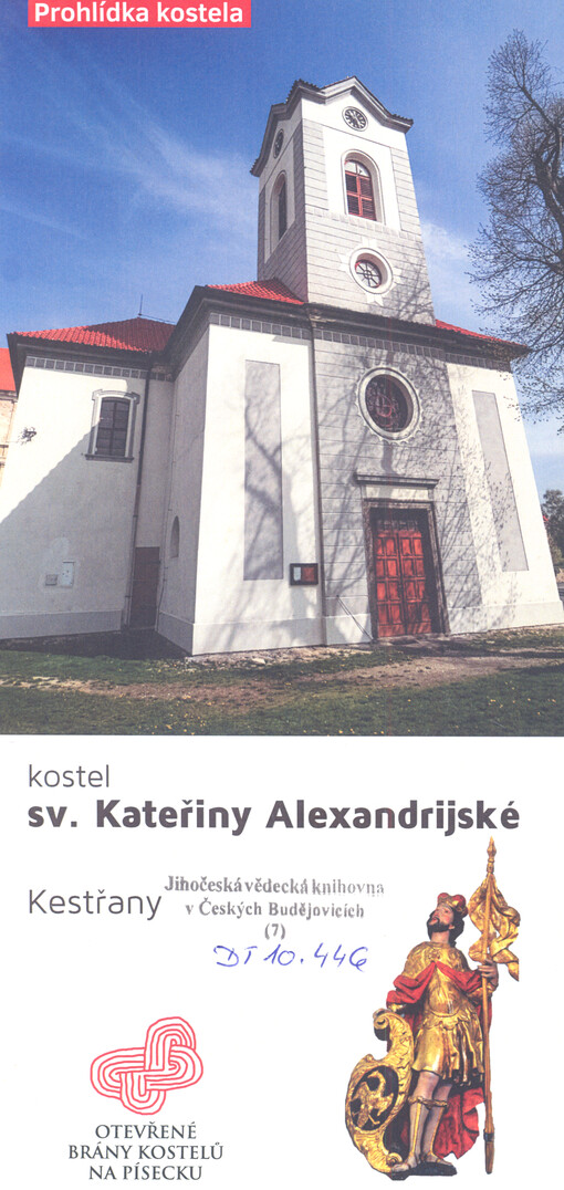 Kostel sv. Kateřiny Alexandrijské Kestřany : prohlídka kostela