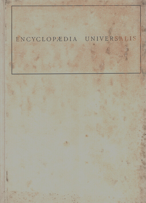 Encyclopaedia Universalis. Volume 12, OEil - Physique