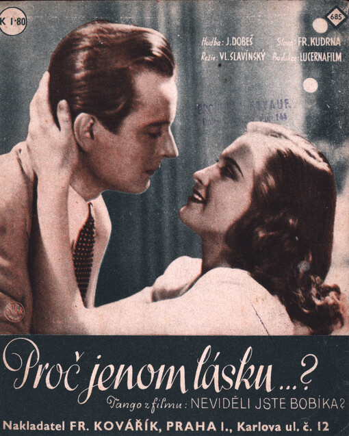 Proč jenom lásku...? : tango