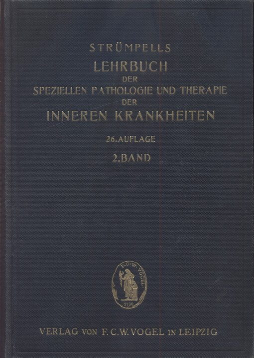 Lehrbuch der speziellen Pathologie und Therapie der inneren Krankheiten : für Studierende und Ärzte