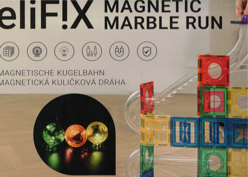 EliFiX magnetic marble run