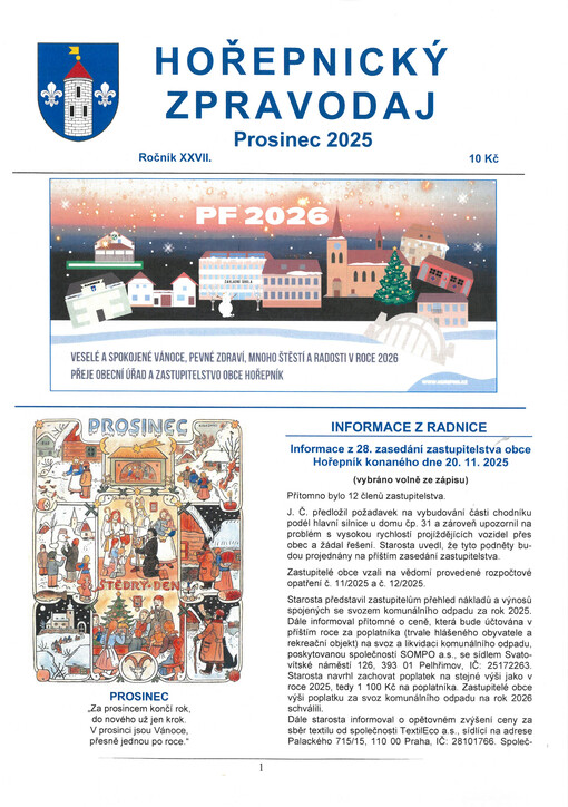 Hořepnický zpravodaj