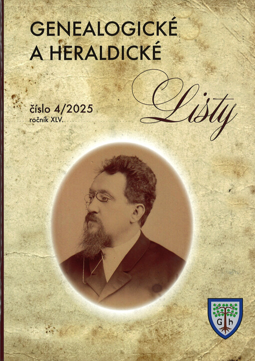 Genealogické a heraldické listy = Acta genealogica ac heraldica