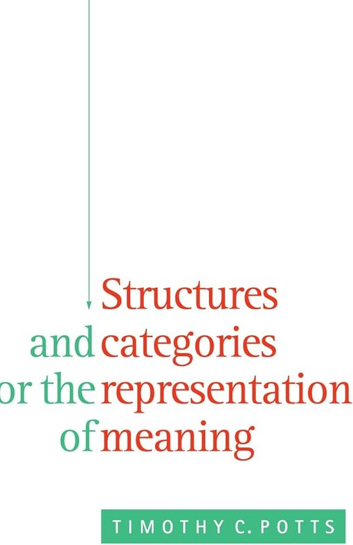 Structures and Categories for the Representation of Meaning