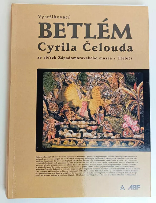 Vystřihovací betlém Cyrila Čeloudaze sbírek Západomoravského muzea v Třebíči
