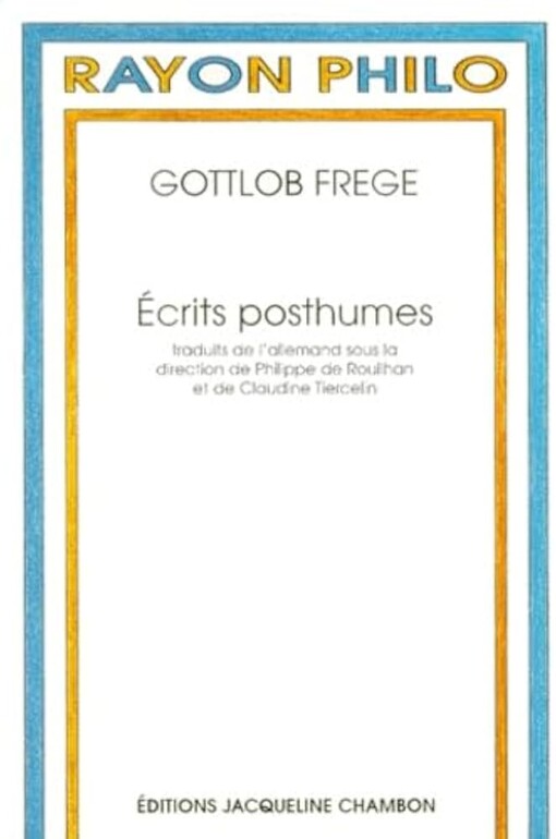 Les Ecrits posthumes