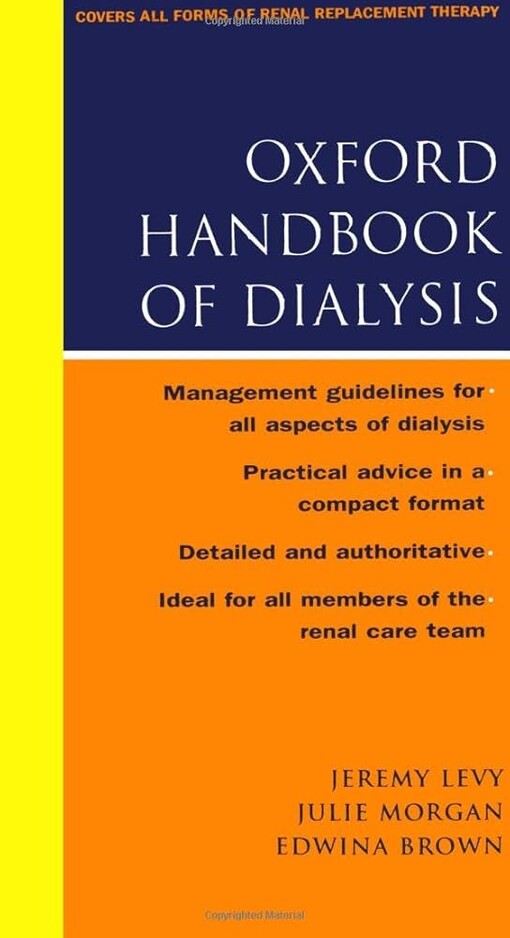 Oxford Handbook of Dialysis (Oxford Medical Publications)