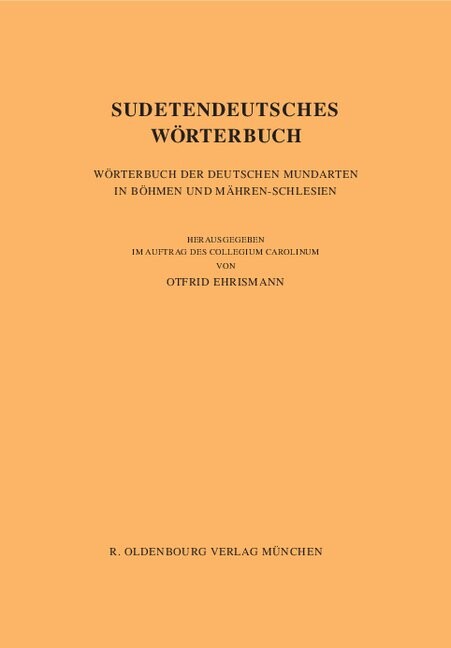 Sudetendeutsches Wörterbuch