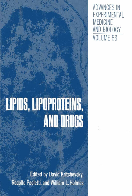 Lipids, lipoproteins, and drugs