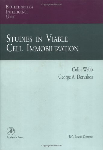 Studies in viable cell immobilization