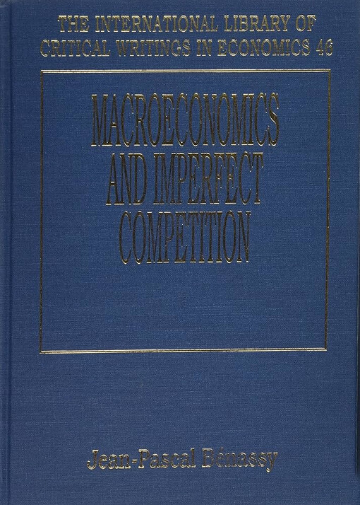 Macroeconomics and imperfect competition