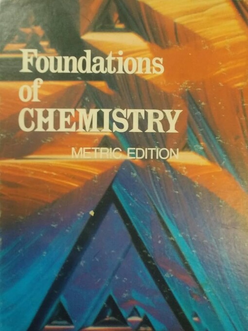 Foundations of chemistry