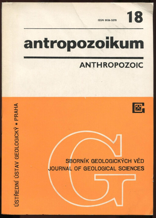 Sborník geologických věd.Journal of geological sciences. Anthropozoic.26 /Antropozoikum =