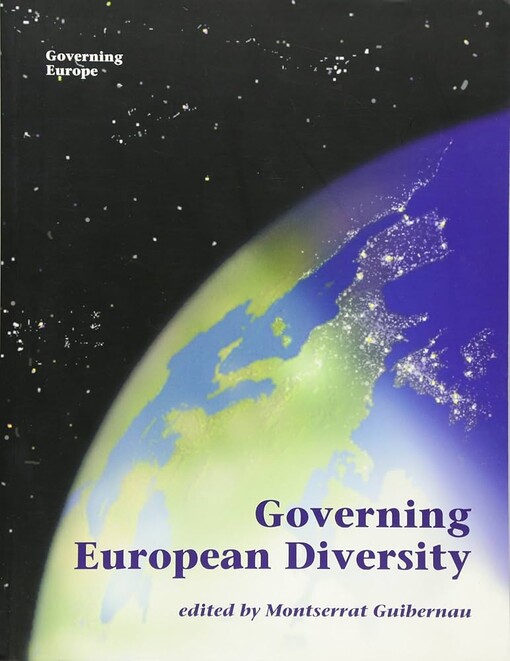 Governing European Diversity (Governing Europe Series)